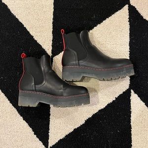 MIA Black Platform Booties